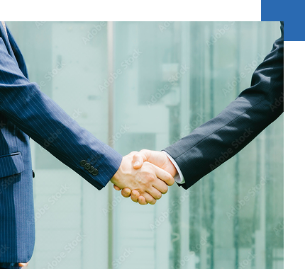 握手の画像